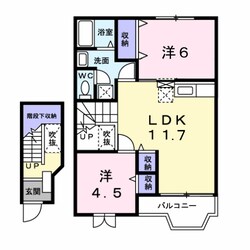 プログレース藤の物件間取画像